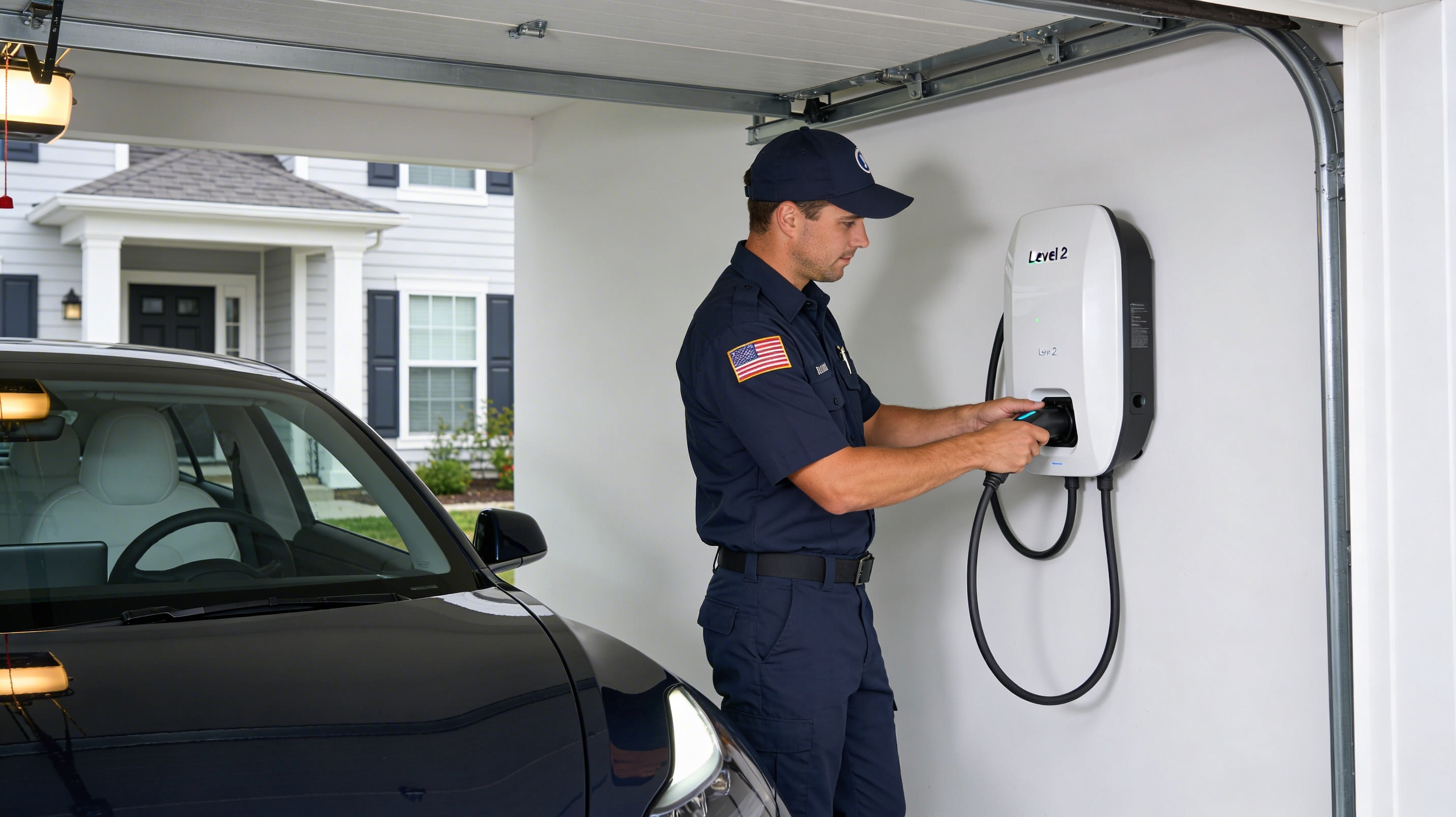 EV charger installation
