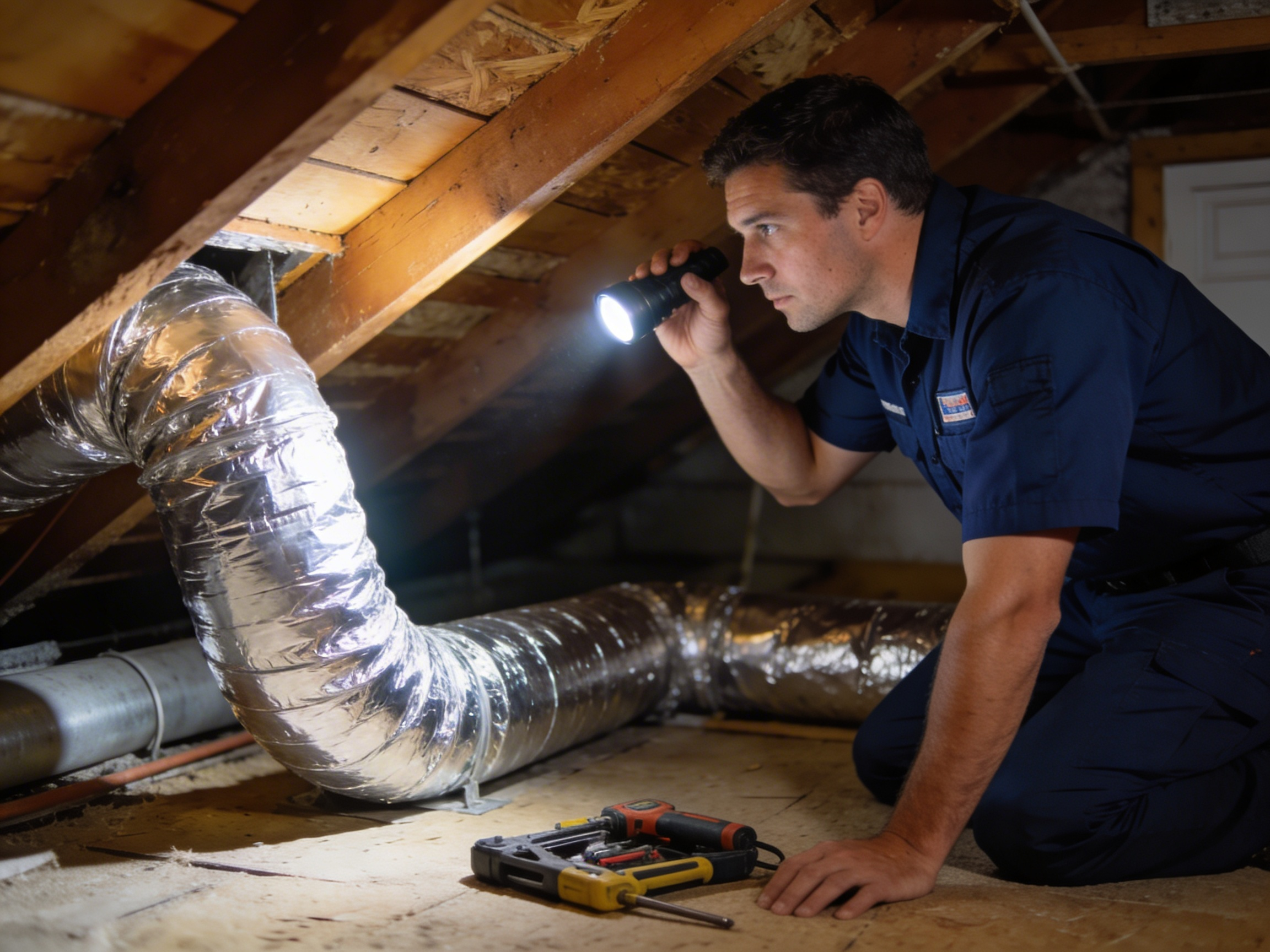 Ductwork inspection and replacement