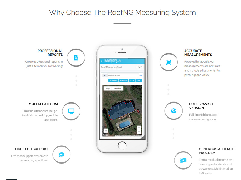 Roofng.com Screenshot